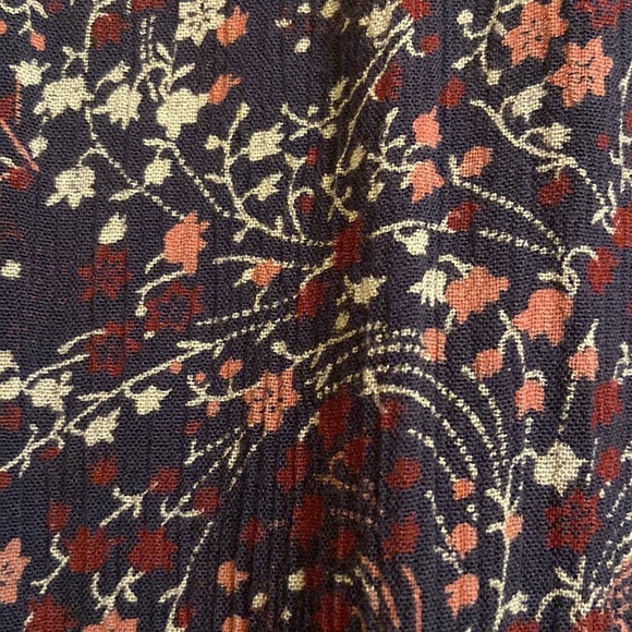 Caslon floral dress 3/4 sleeve Size M, EUC, Tie at waist Pretty spring dress! - Picture 7 of 14